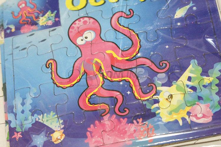 Reasonable Price Octopus Painting Puzzle Children Educational Paper Puzzle