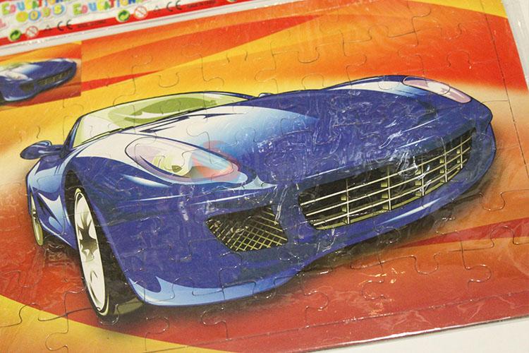 Good Factory Price DIY Toys Painting Racing Car Doodle Puzzle