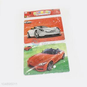 Latest Design Racing Car Doodle Puzzle Painting Puzzle Children Educational Toy