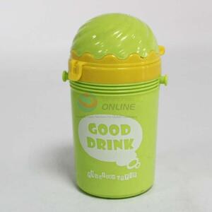 Cartoon water bottle plastic healthy water cup