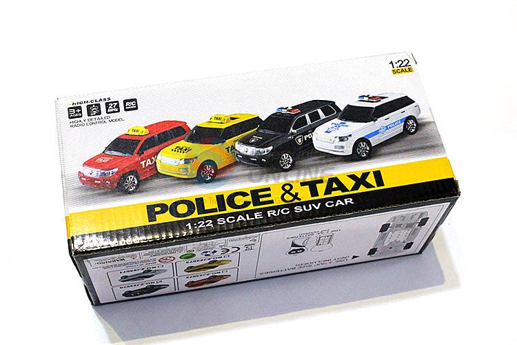 High grade custom 2 channels police car toy remote control vehiles