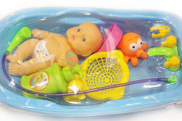 Latest Arrival Cute Mini Toilet Bathtub Doll Toy Bath Accessory