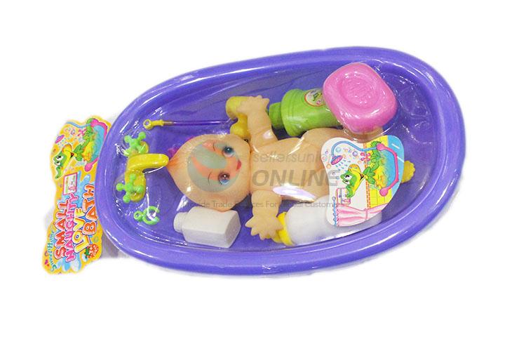 Simple Cute Baby Bathroom Bathtub Doll Accessaries Toy