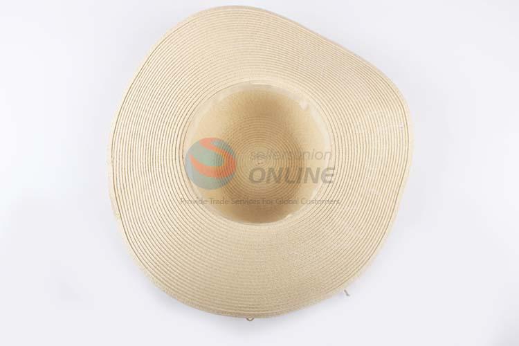 Good quality straw hat panama summer beach hat for women