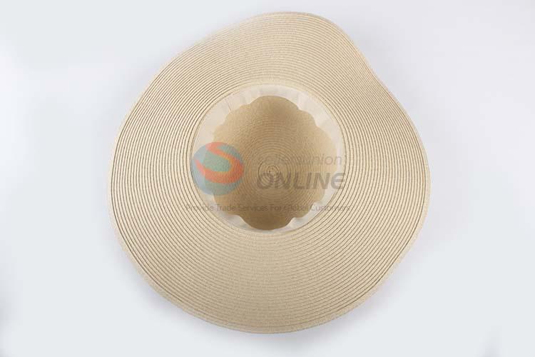 Nice fashion cheap women paper panama straw hat