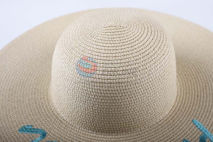 Factory OEM women paper panama straw hat