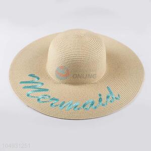 Factory OEM women paper panama straw hat