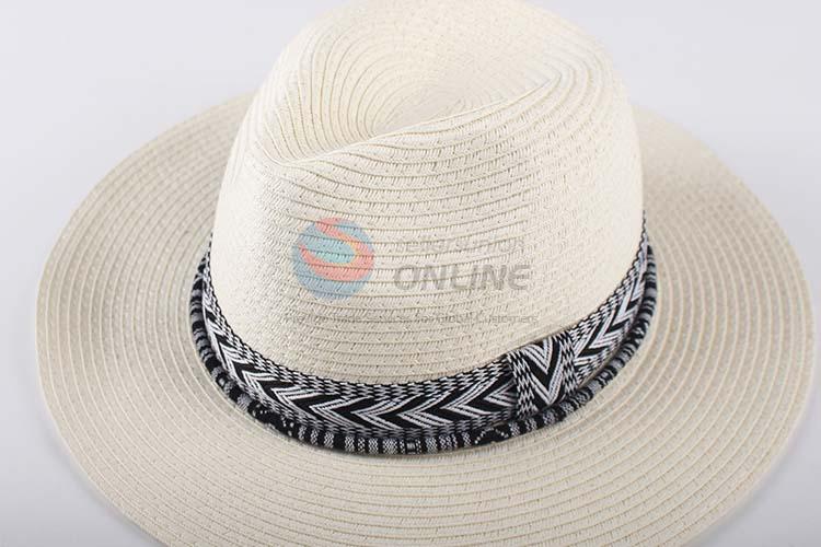 Low price straw hat panama summer beach hat for women