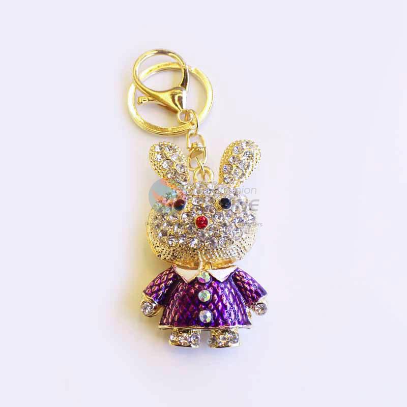 Wholesale Cute Animal Keyring Jewelry Gift For Kids Friends