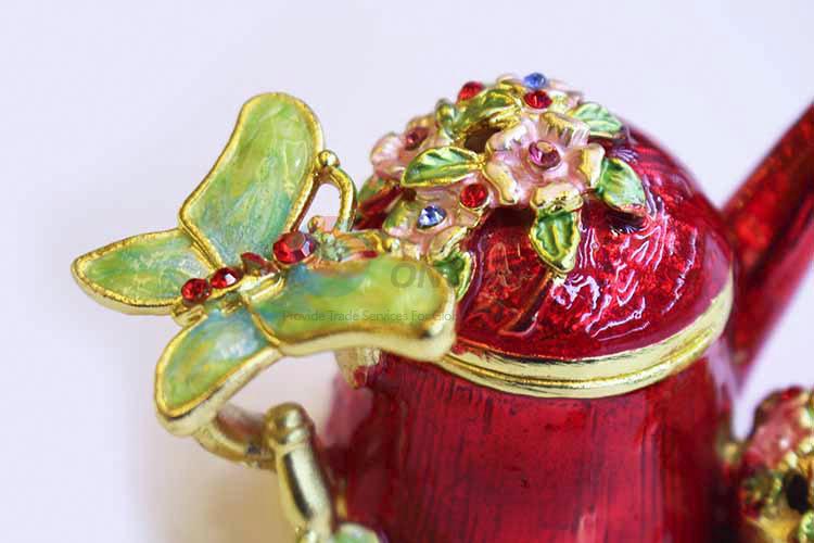 Fashion Design Watering Can Trinket Box For Jewelry