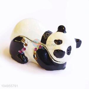 Reasonable Price  Lovely Pandas Play Balls Metal Jewelry Box Gift Box