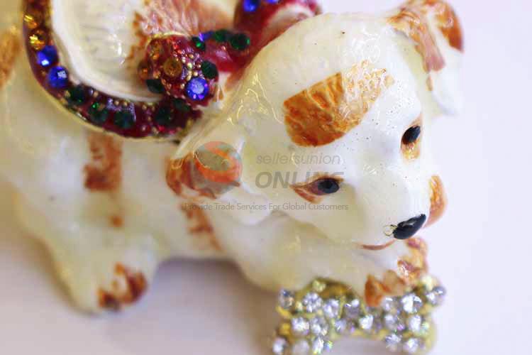 New Style Cartoon Dog Jewelry Box Small Jewelry Storage Box