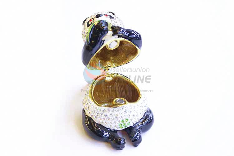 Promotional Wholesale Panda Shape Trinket Box Animal Boxes For Jewelry