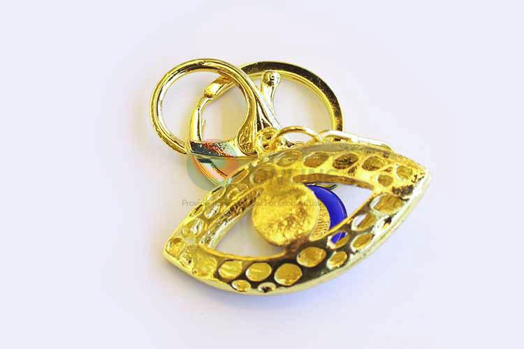 Newest Eye Shape Zinc Alloy Keyring&Keychain