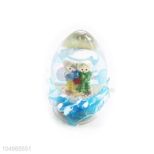 Latest Design Novelty Resin Snow Globe Romantic Lover Bear Crystal Ball