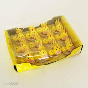 Pretty Cute 12PC Foam Easter Chickens