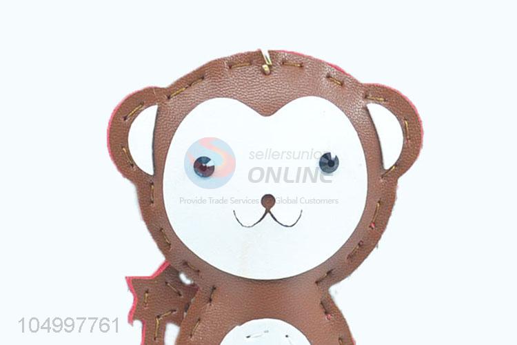 New Arrival Monkey Purse PU Keychain Key Accessories Bag Accessories