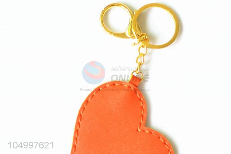 Wholesale Unique Design PU Leather Key Chain Key Ring For Women