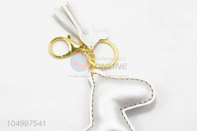 Good Factory Price Cute Leather Key Chain Women Keyring Bag Hang Toy