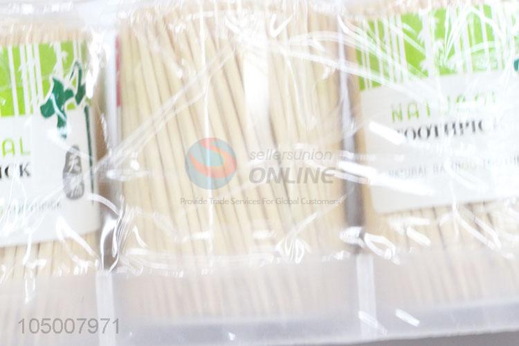 Chinese Factory Reusable Cheap New 10 Boxes Bamboo Toothpicks