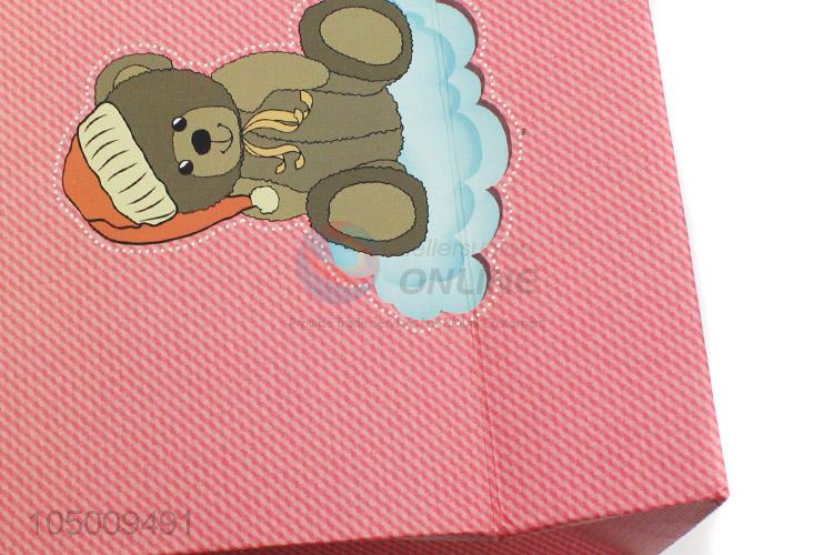 China wholesale printed ivory board gift bag with handle