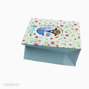 Factory directly sell printed ivory board gift bag with handle