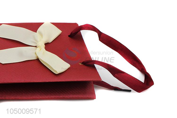 Latest design printed ivory board gift bag with handle