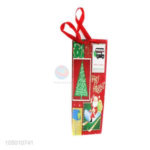 Direct factory Chirstmas style wine bottle gift bag