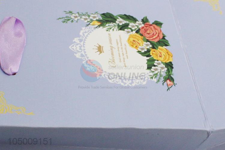 Wholesale premium quality recycled paper shopping gift bag with handle