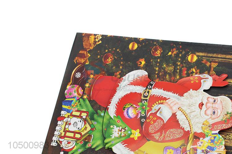 China factory Chrismtas pattern paper gift bag with handle