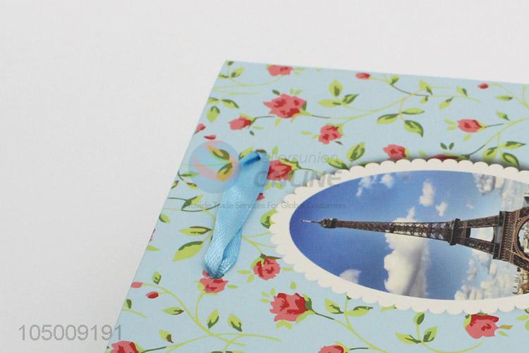 Factory directly sell printed ivory board gift bag with handle