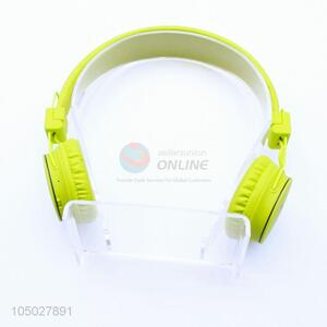 Factory Supply Green Color Wireless Headphones Bluetooth Headset Earphone