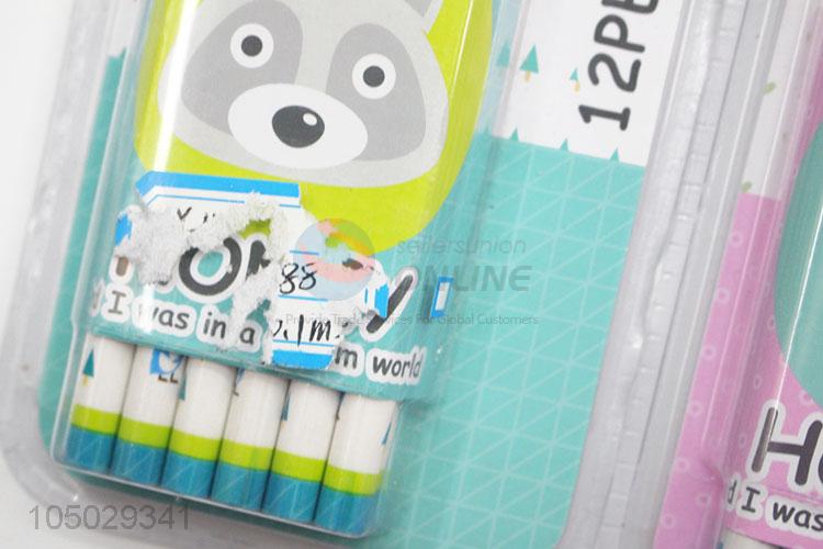 Creative Utility 12 Pencils and Pencil Sharpener Set for Kids Gift