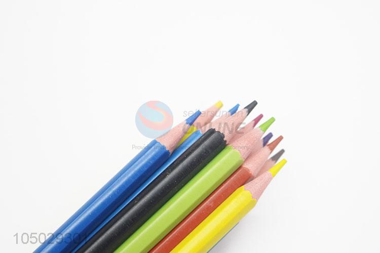 Factory Price 18 Colors Non-Toxic Colour Pencils for Kids Drawing