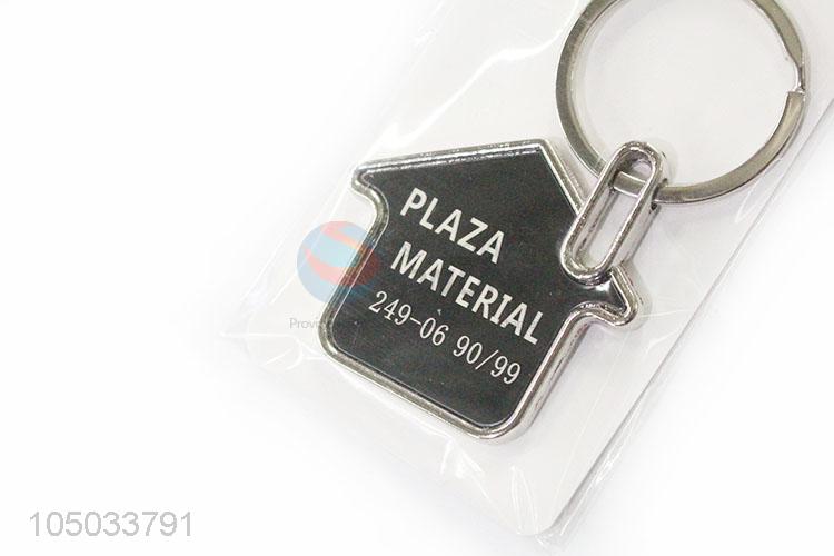 Nice Design House Shaped Zinc Alloy Key Chain Key Ring