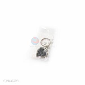 Cute Combination Heart Shaped Zinc Alloy Key Chain Key Ring with Photo Frame