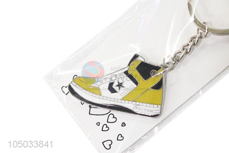 Best Sale Sport Shoes Shaped Zinc Alloy Key Chain Portable Key Ring