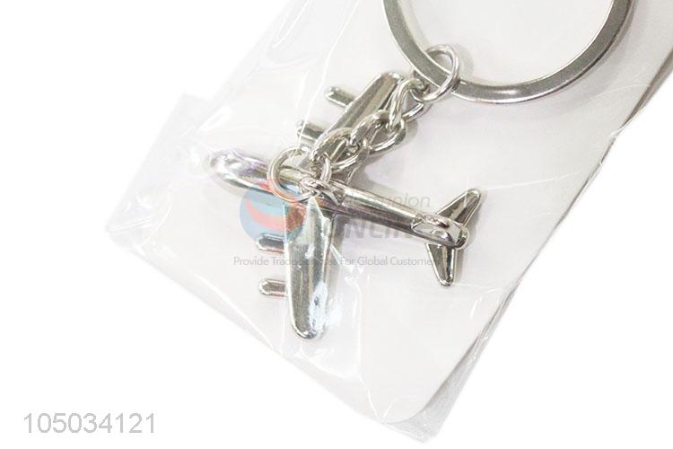 Portable Zinc Alloy Plane Model Key Chain Portable Key Ring