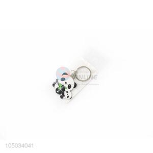 Best High Sales Cute Panda Shaped Zinc Alloy Key Chain Portable Key Ring