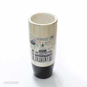 Promotional Gift Simple Style Black And White Color Vase Ceramic Craft