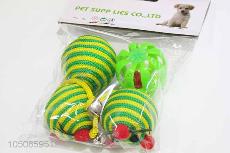 Most popular cheap dog ball toy squeaker toy set