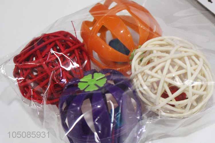 Hot sale cheap dog ball toy squeaker toy set