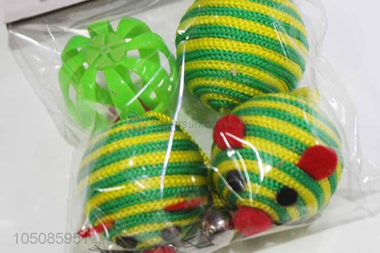 Most popular cheap dog ball toy squeaker toy set