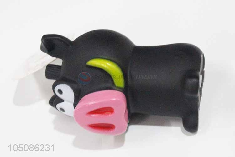 Cheap high quality pig shape vinyl dog toy