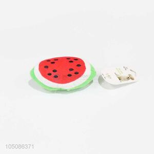 Top sale soft watermelon pet toy