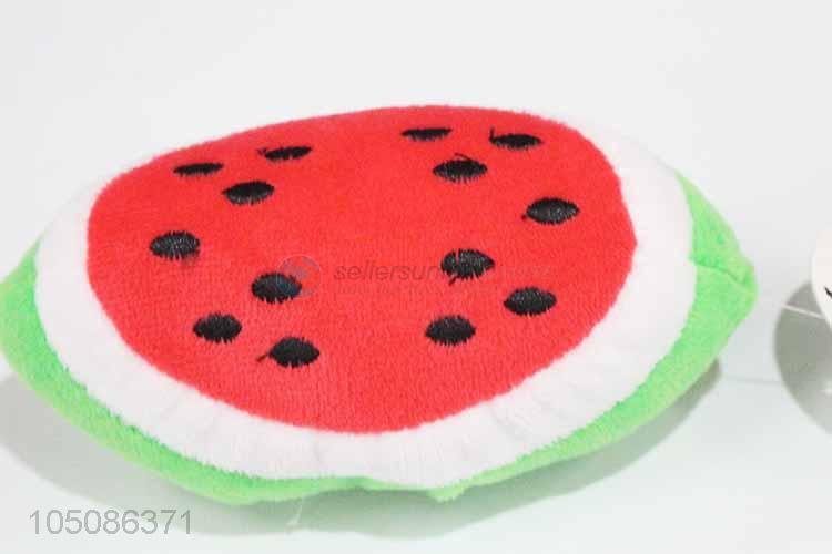 Top sale soft watermelon pet toy