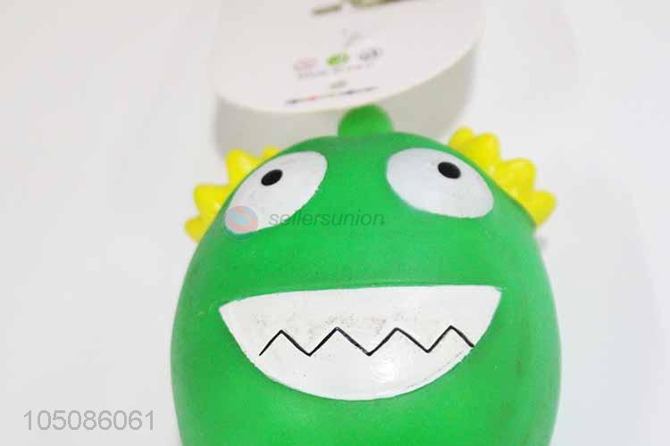 Manufacturer directly supply monster shape vinyl dog toy