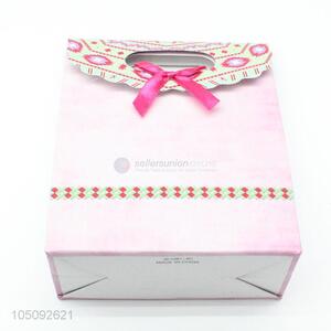 Best Selling Pink Color Design Paper Gift Bag, Paper Shopping Bag