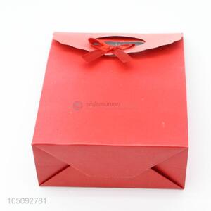 Wholesale Red Color Paper Gift Bag