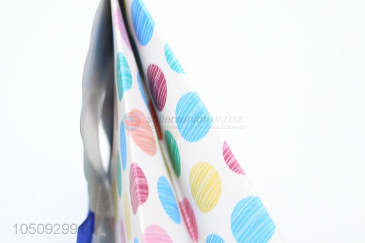 Best Sale Colorful Dotted Pattern Paper Shopping Bag Printed Gift Bag